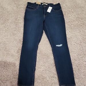 Levi's Women's Dark Blue Skinny Jeans